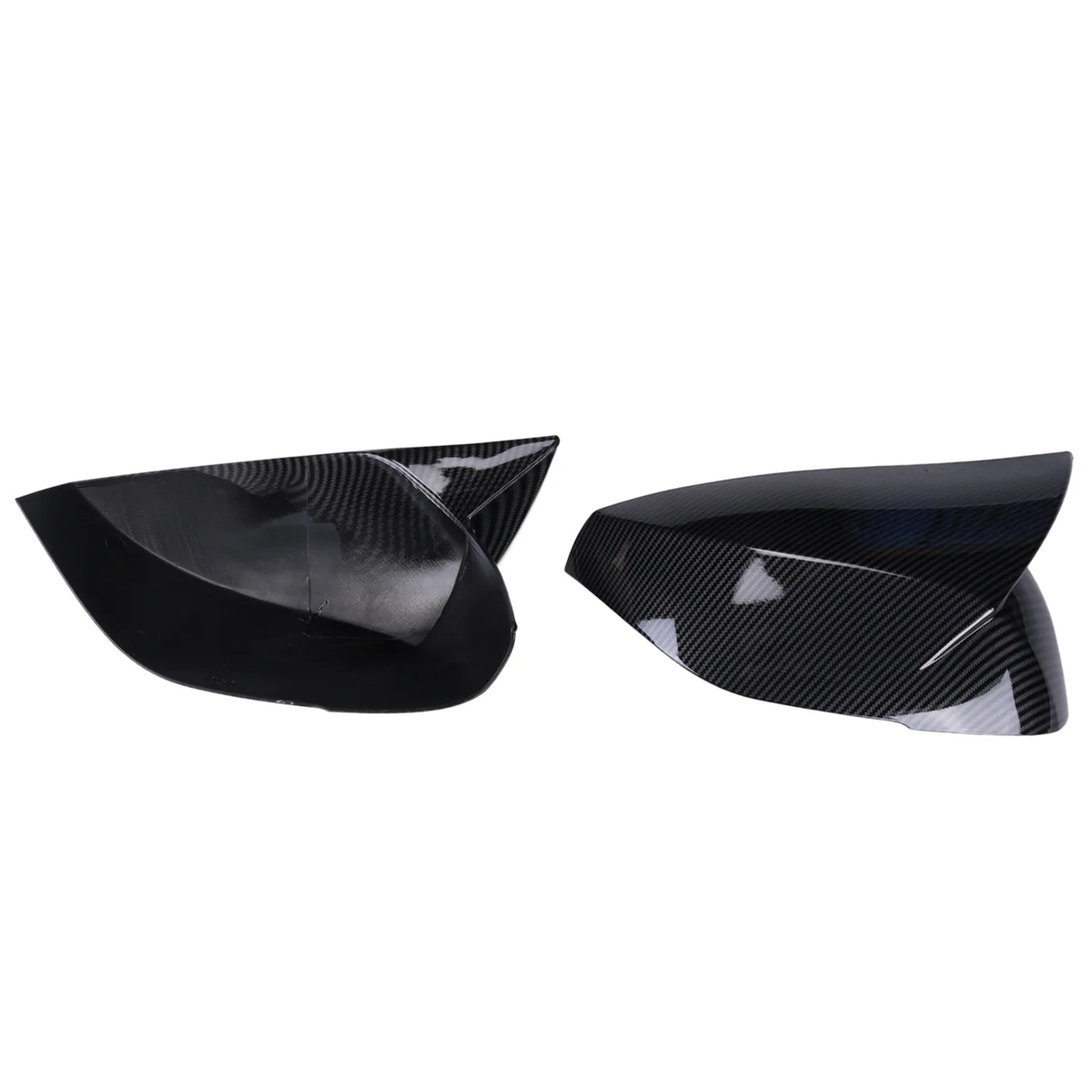 For Infiniti Q50 Q60 Q70 QX30 2014-2021 Carbon Fiber Color Rearview Mirror Cover Caps Side Door Mirror M Style Pair