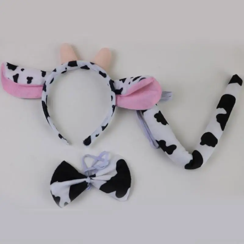 49mf voi/bò/chó/sư tử/con lừa-costume bộ đầu Bowtie đuôi Găng tay Kid-Halloween Cosplay Party Party
