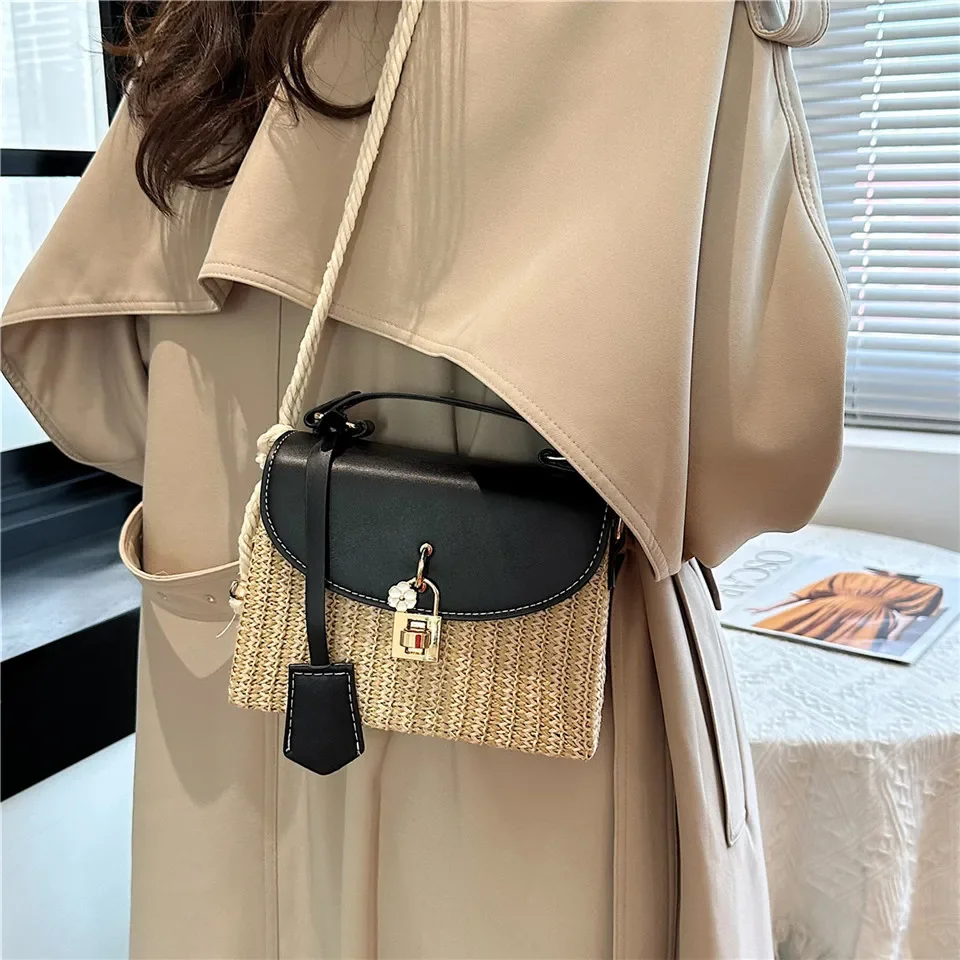 Markowa kwadratowe torby damska modna torba na ramię designerska torba Crossbody śliczne torebki i torebki designerskie luksusowe torba na plażę
