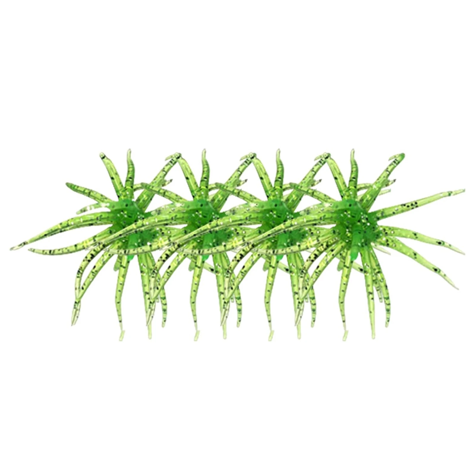 4pcs/Set Bionic Soft Worm TPE Lure Bait Anti Bite Simulated Sea Urchin Lures for Bass Fishing Drop Shot Saltwater Fishing Gear - view 6