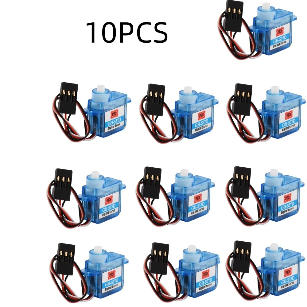 1/5/10 PCS 3.7g Mini Micro Servo For RC Airplane Helicopter Boat RC Sub Servos 3.7g High Speed For GH-S37D Servo