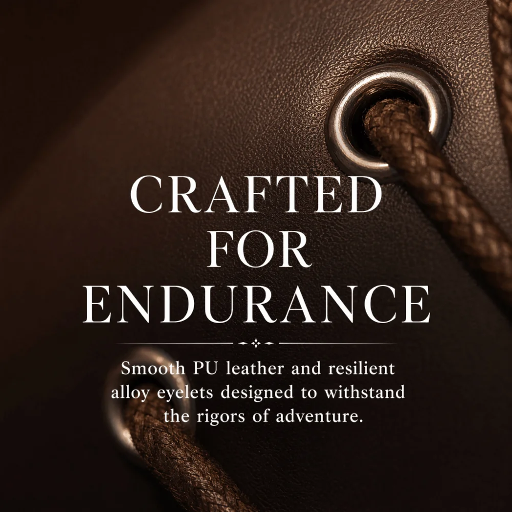 2pcs Durable Lace-Up Closure Leather Arm Guards Unisex Adjustable Fit Gauntlet Wrist Guards PU Leather Wrist Guards Archery Use