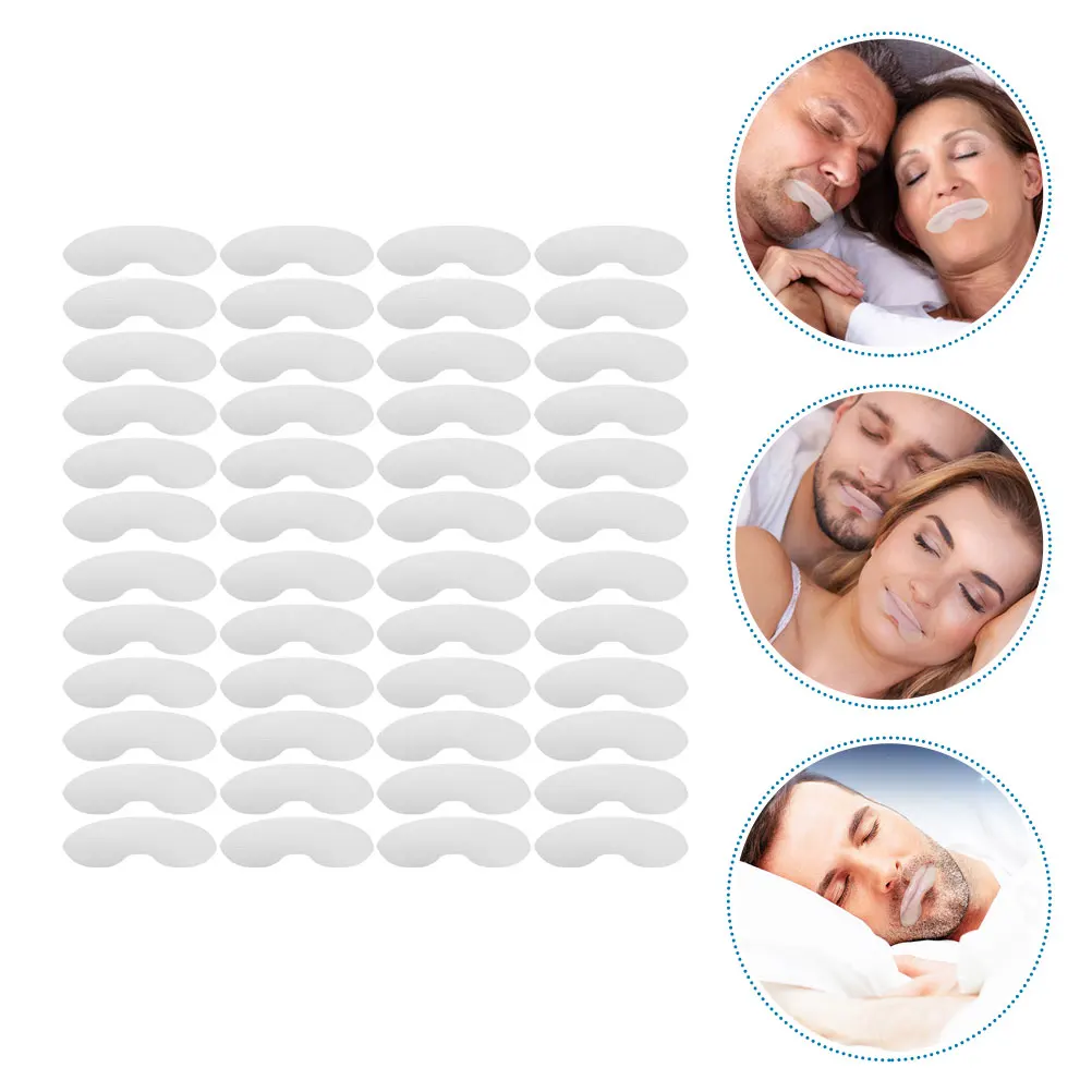 

90 Sheets Non woven Patches Sleep Tape Mouth Stickers Breathing Strips Adults Travel Snoring Care