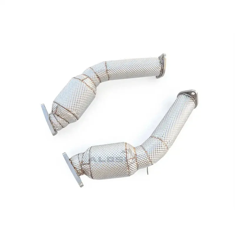 Perfectly Customized Performance Exhaust Downpipe Specifically Designed for Infiniti Q50 3.7 2013-2020