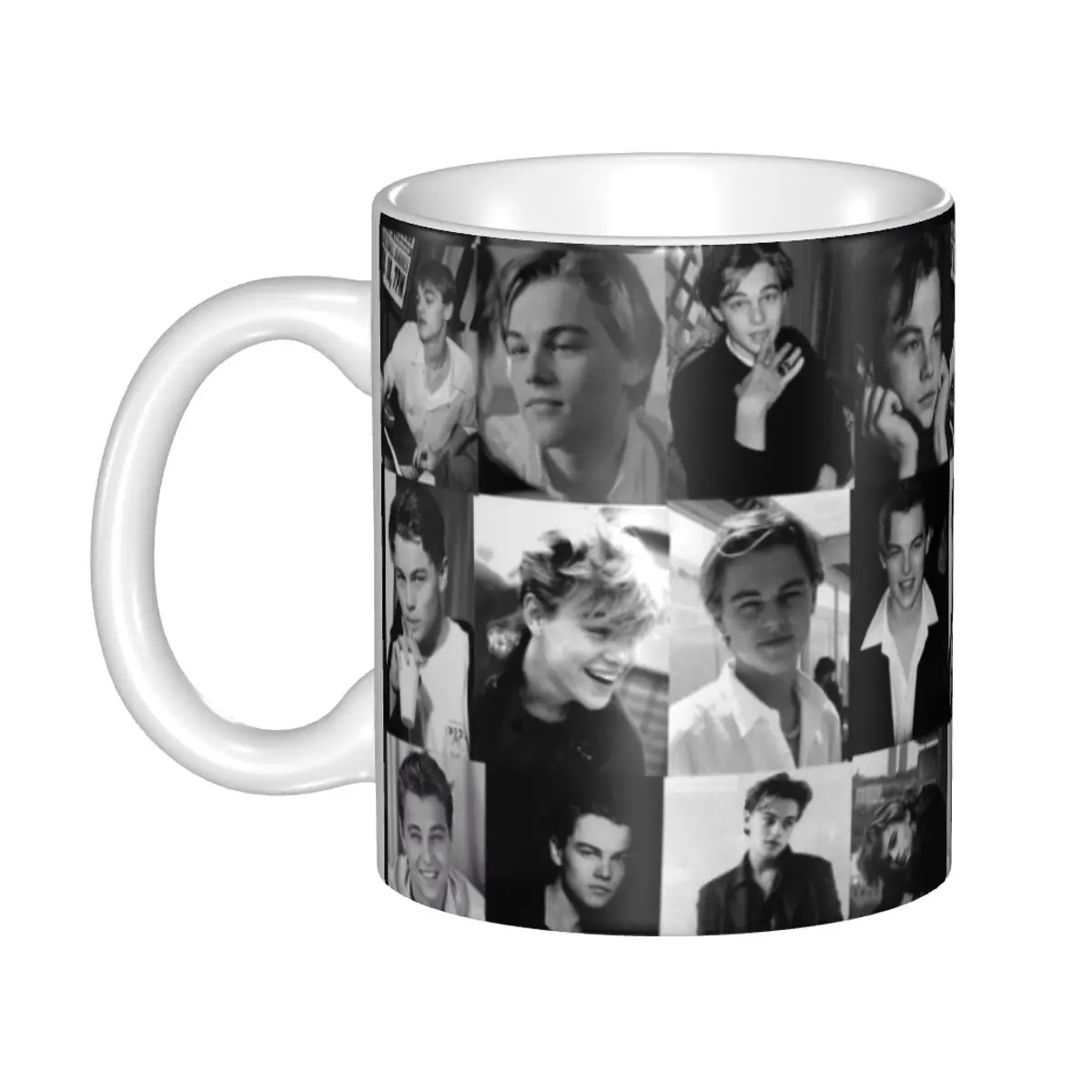 Leonardo DiCaprio Ceramic Magic Cups 350ml Milk Tea Coffee Mugs Best Birthday Gifts for Children Friends