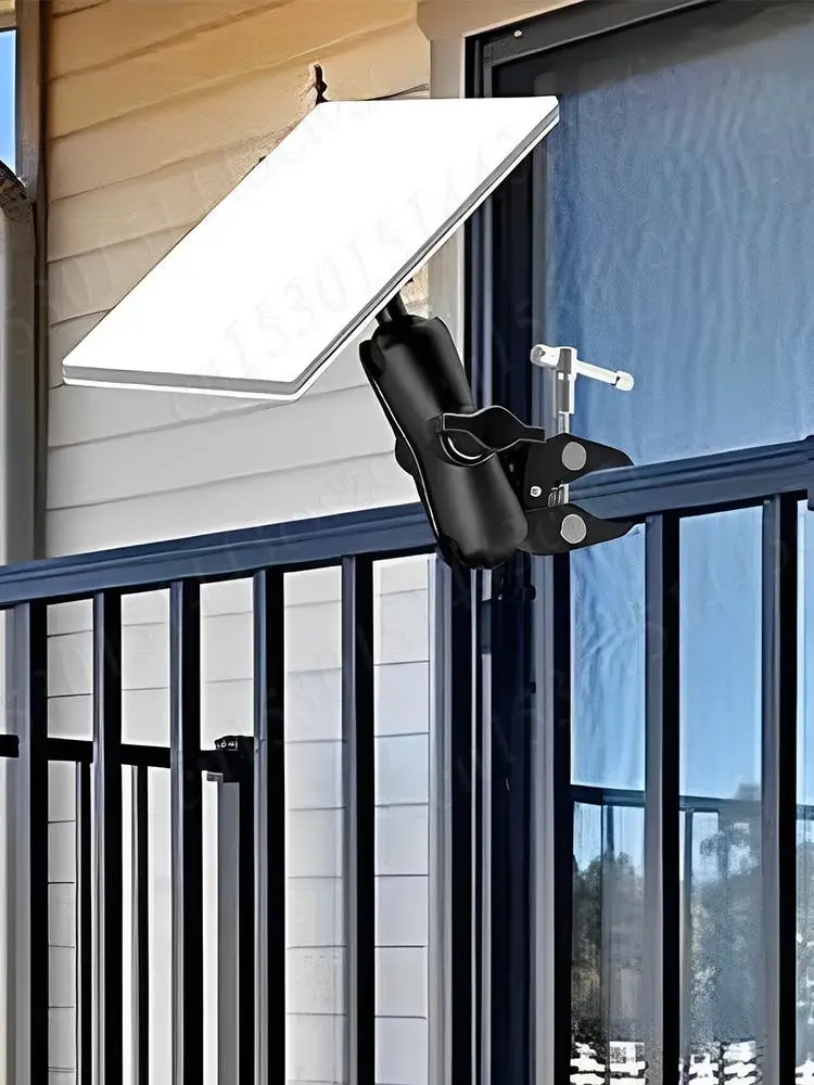 

For Starlink Mini Clamp Bracket Kit Adjustable Clamp Mount RV Mount for RV/Yacht/Camper/Guardrails