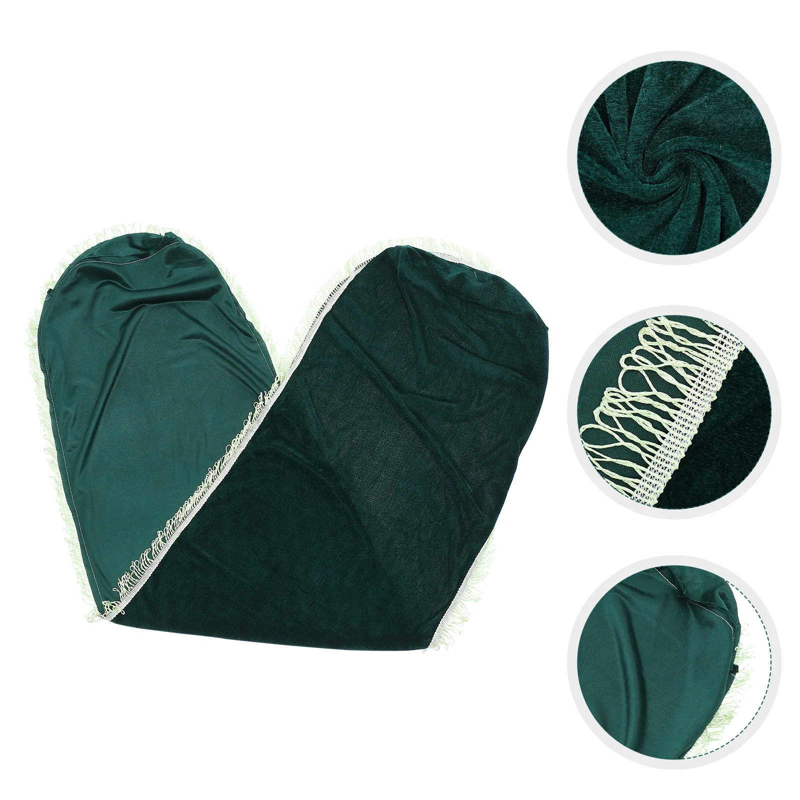 

Exquisite Guzheng Dust-Proof Cover Durable Cloth with Elegant Tassel Protective Decorative Cover for Guzheng Instrument
