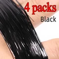 4 paquetes Negro