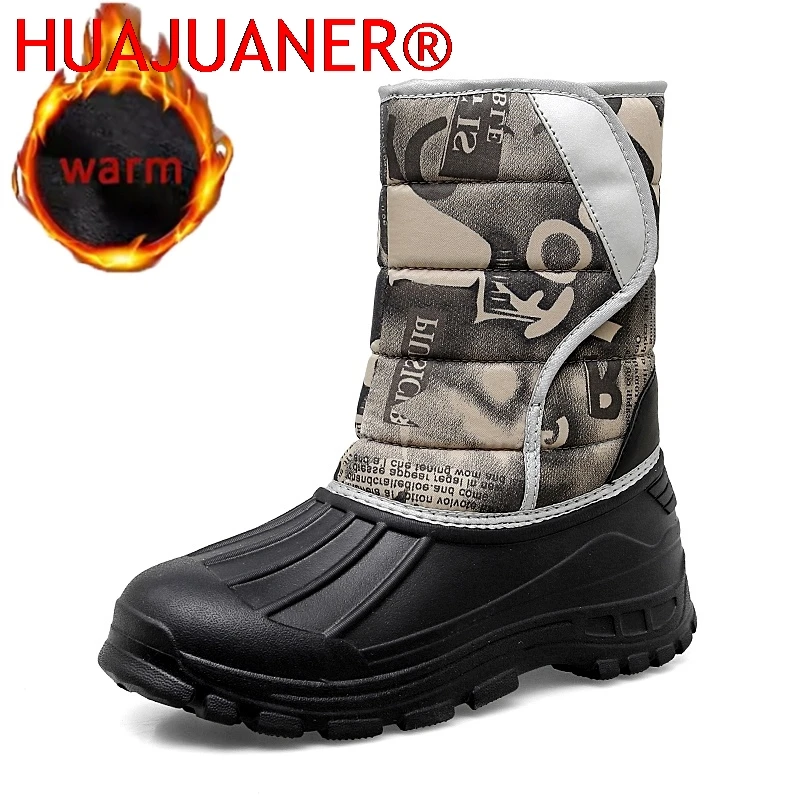 

2026 New Winter Women Warm cold protection Boots Waterproof Non-slip Outdoor Snow Boots Women's Thickened Warm Hiking Shoes