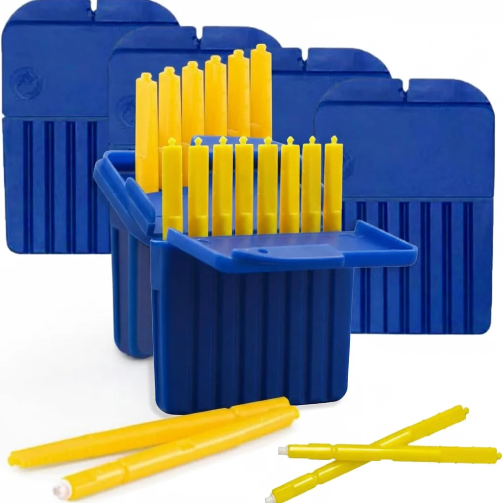 

SOROYA 40 шт. фильтров-вкладышей для слуховых аппаратов 1,5 мм, совместимых с серией Starkey Hear Clear, включая инструмент для чистки, новые