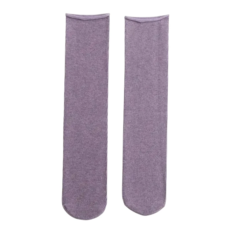 Women Socks New Fashion Colorful Women Cotton Socks Korean Style Comfort Long Elastic Breathable Slouch Socks For Girls Casual