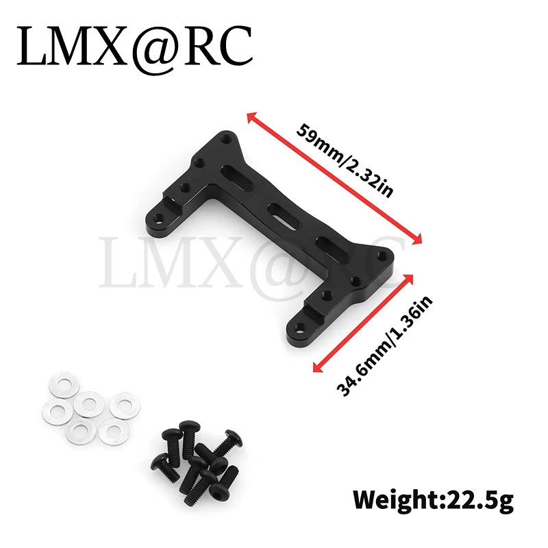 Metal Servo Dağı 1/14 Tamiya RC Traktör Kamyon Kral Hauler GL SCANIA ACTROS 3363 AROCS MAN TGX VOLVO Yükseltme Parçaları