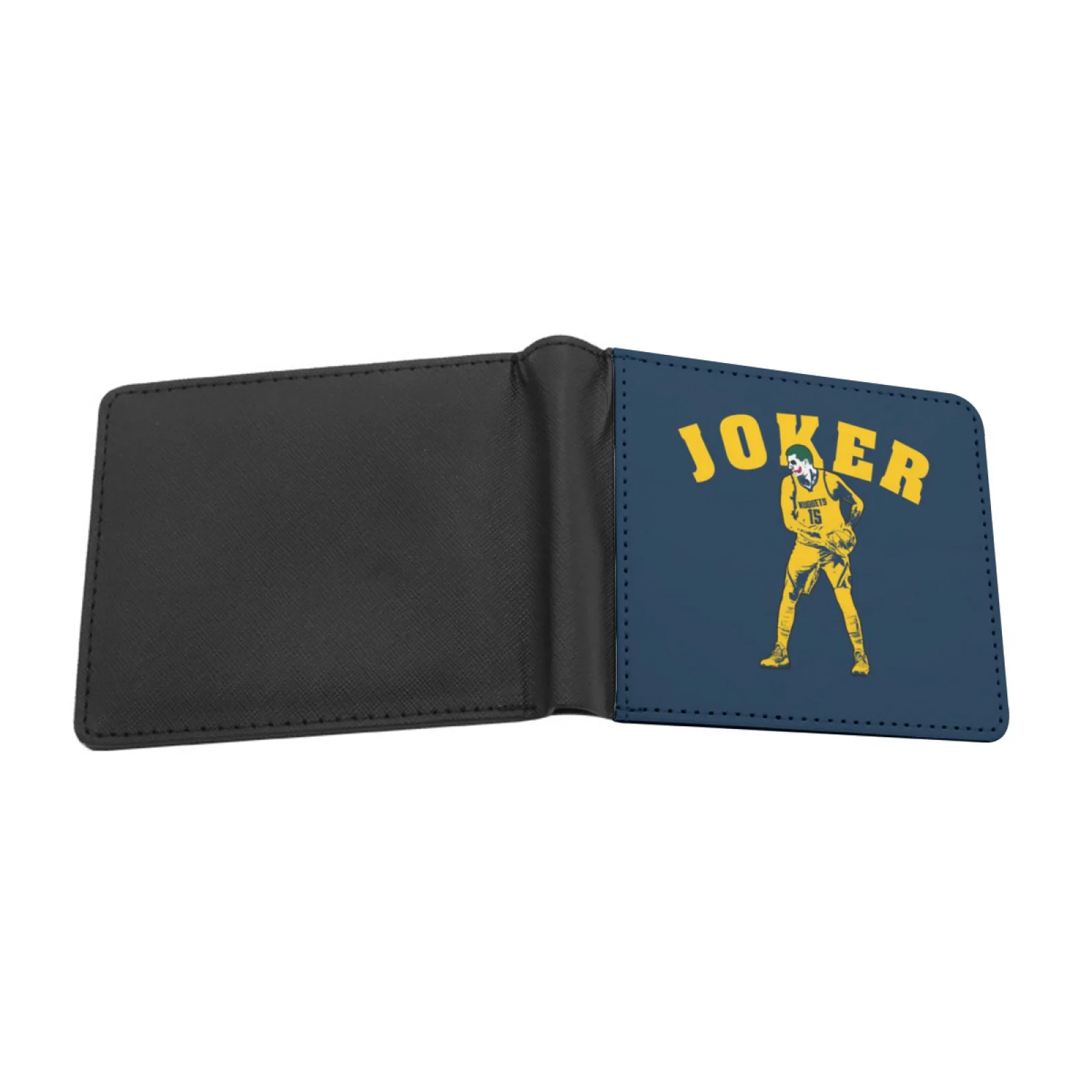 Nikola Jokic New Print Wallet Short Men Wallets Credit Card Holder Purses Nikola Jokic Jokic Nikola Denver Joker Personalized