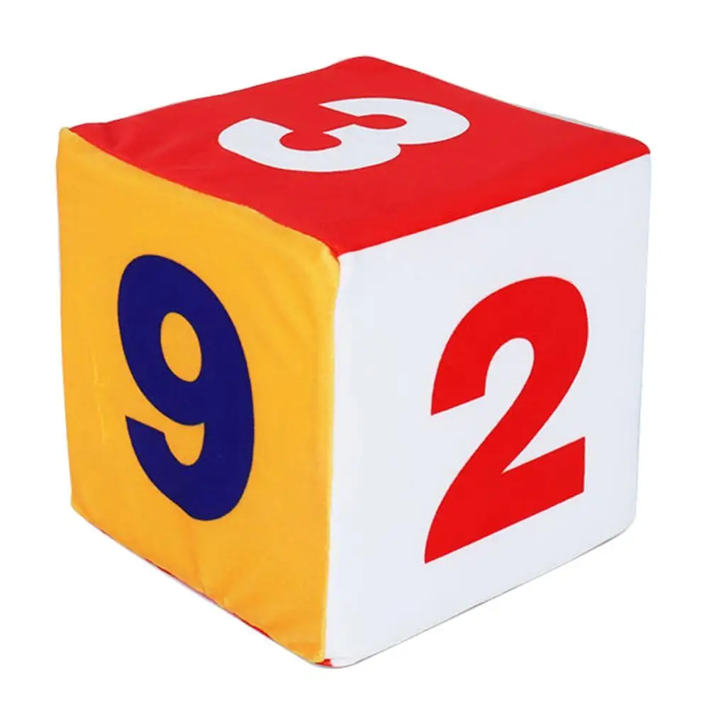 Soft Jumbo Foam Giant Dice Dot/Number Early Educational School Accessory Toy