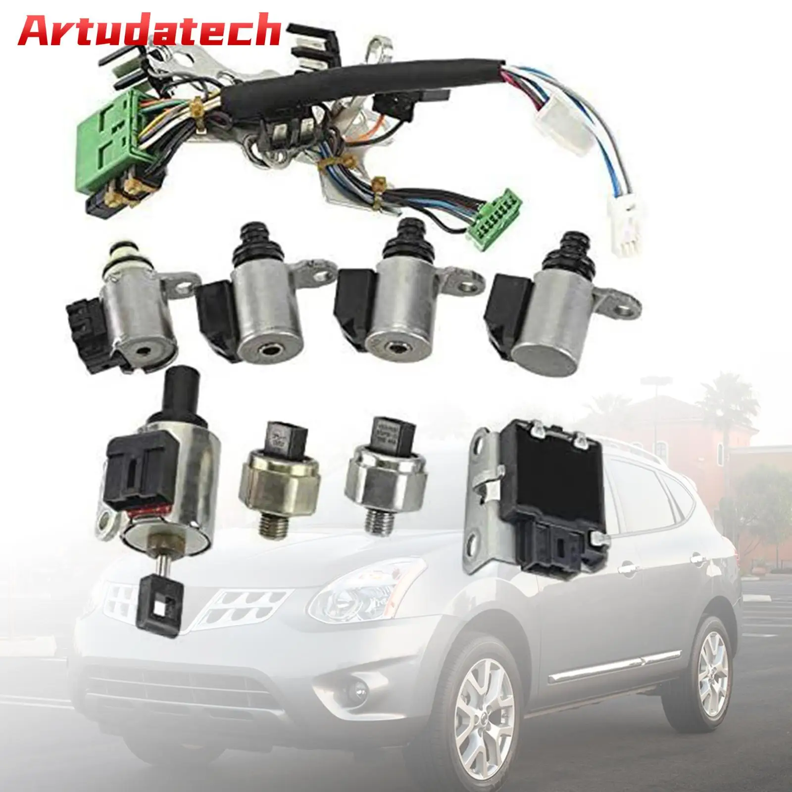 

Artudatech CVT Transmission Solenoid Valve Kit 33446-JF011 For Nissan Altima/Rogue 07-2012 Car Accessories