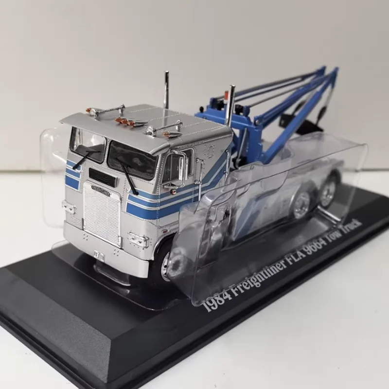 Greenlight 1/43 échelle 1984 Freightliner FLA 9664 modèle de voiture en alliage Collection statique décoré cadeaux de vacances jouets Souvenir cadeau