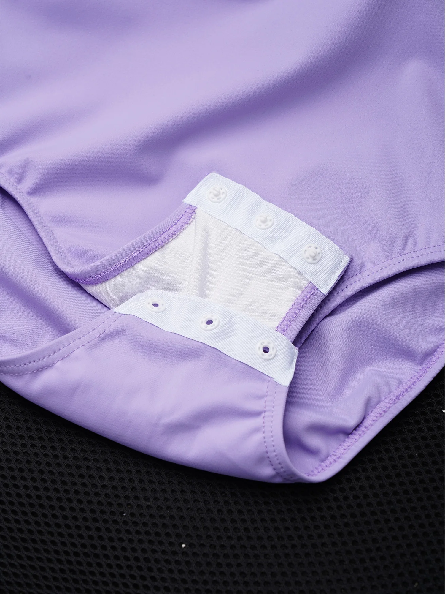 Kinderen meisjes gymnastiek ballet dans turnpakje outfit lange mouw pure mesh patchwork bodysuit kunstschaatsen dansvoorstellingen