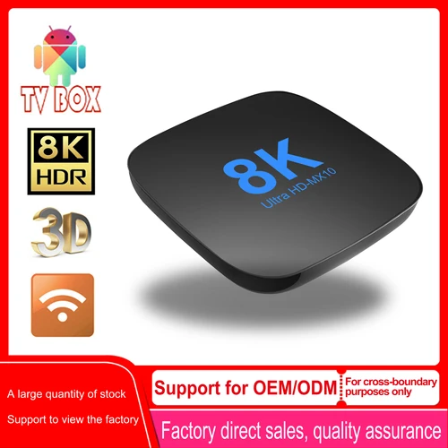 Imagen 2 del producto Transpeed ATV Android 13 TV BOX RK3528 con asistente de voz aplicaciones de TV Wifi Dual Quad Core Cortex A53 compatible con vídeo 8K 4K BT5.0