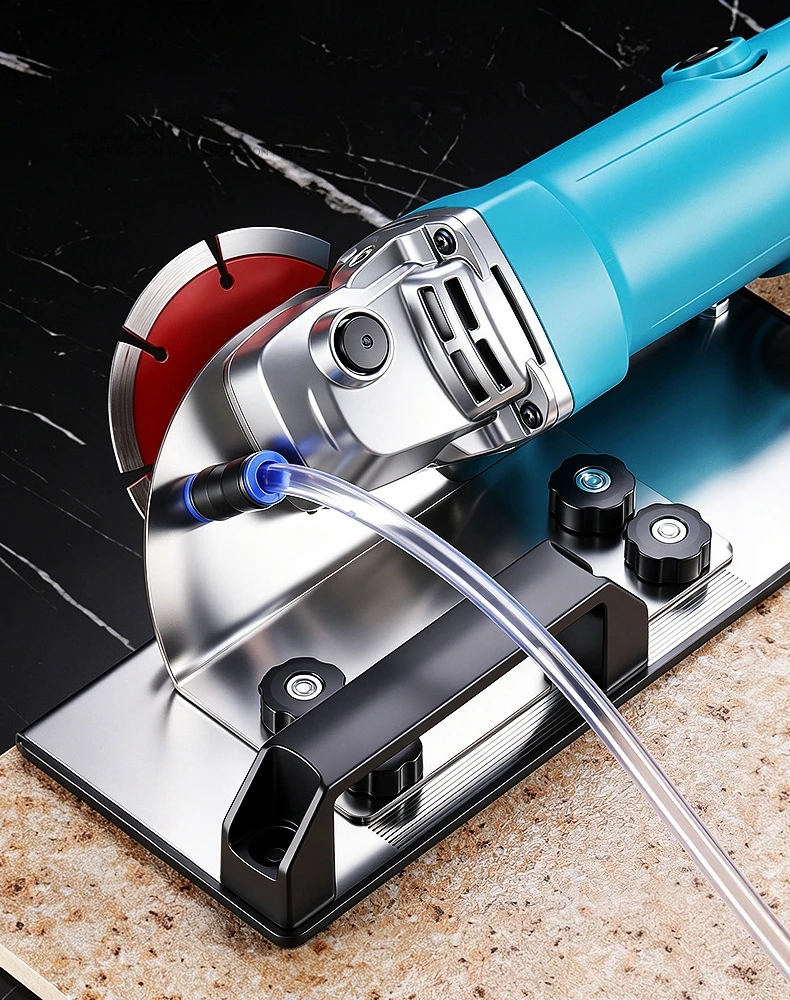 

45° Tile Chamfering Tool, Long Angle Grinder Stand for Tile Cutting,Tile Cutter Tool Angle Grinder Attachments for Chamfering
