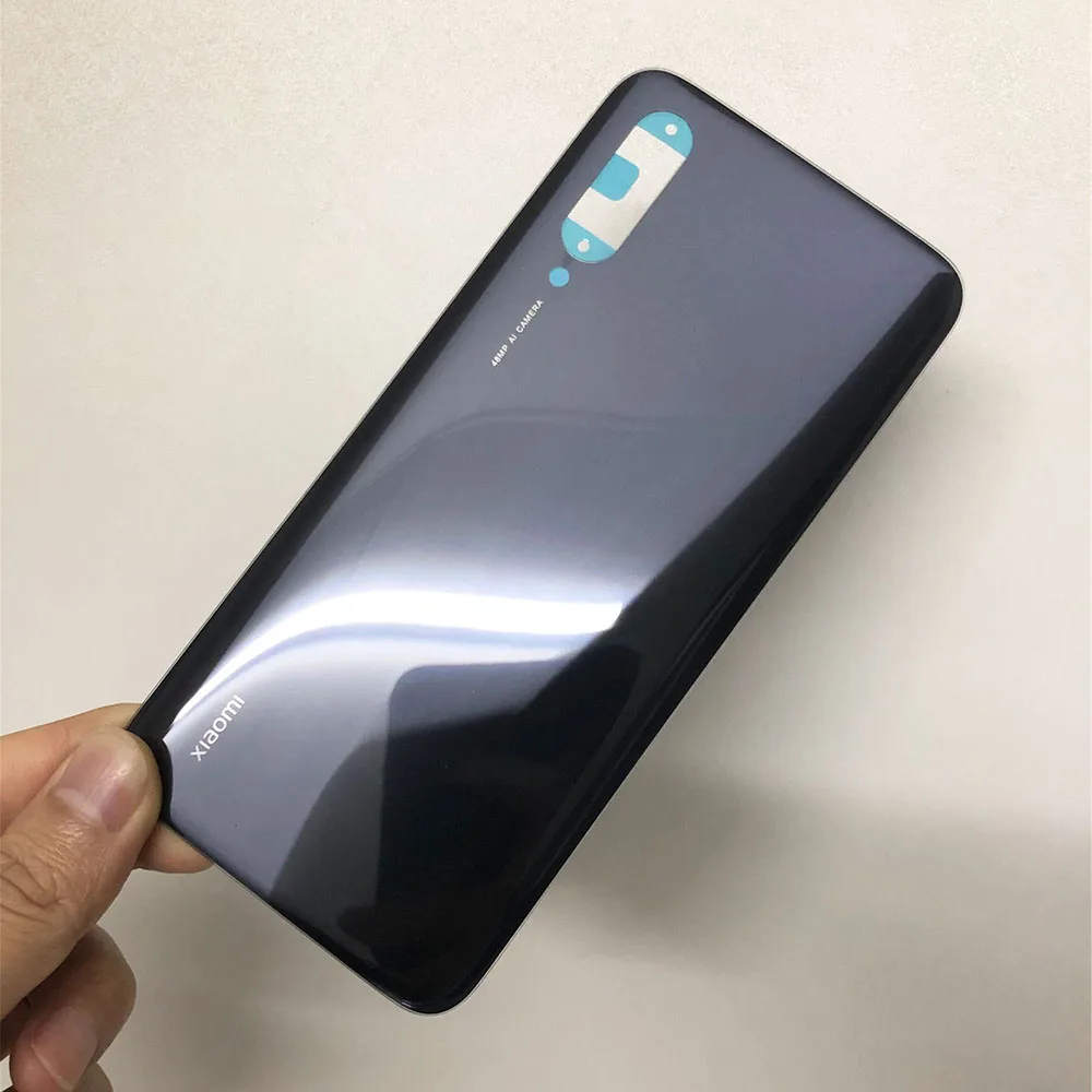 MI9 Lite Original Glass Back glass Cover Xiaomi Mi 9 Lite , Back Door Replacement Hard Battery Case, Rear Housing Cover mi 9lite