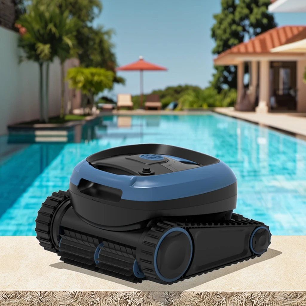 

Applicable to Intelligent Robotic Pool Cleaner for Efficient Cleaning of Pool Floor ,Pool Wall and Waterline