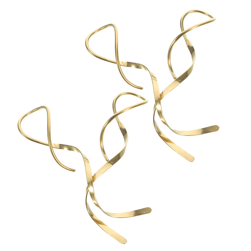

4 Pcs Tassel Earrings Dangle Accessories Drop Pendant 304 Stainless Steel Dangly for Women Fashion