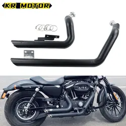 For Harley Street 500 XG500 XG750 Street V-Rod XG750A 2014-2021 Motorcycle Exhaust Pipe Full Steel Muffler System Silencers