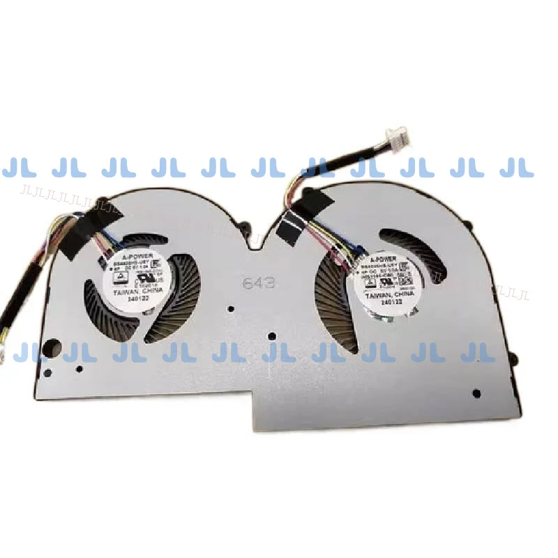

JL New System Cooling Fan BS5205HS-U6Y DC5V 1.0A For MSI Summit E16 AI Evo MS-1595