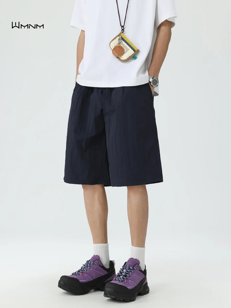 

Wmnm American Baskeall Ice Silk Qui Dry Sports orts Men Summer Trendy Outdoor Loose Five Beach Pants Casual Straight Le...