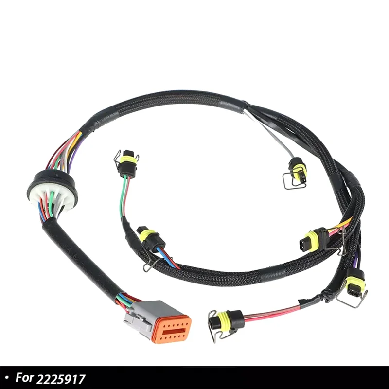 

Ingenious-Fuel Injector Wiring Harness For CAT Caterpillar C7 Engine 2225917 222-5917