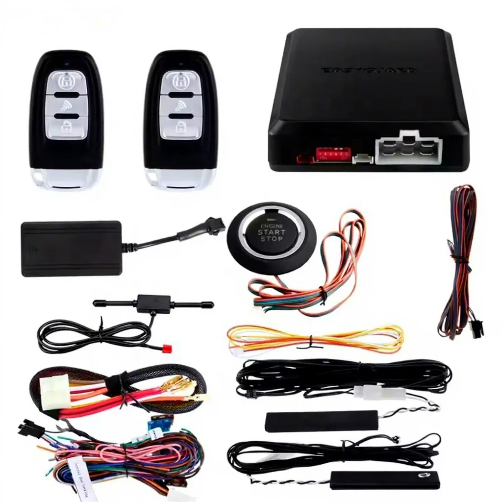 RoadNavi Car Alarm System App Control IOS Android 4G Engine Start Stop Remote Engine Start Car GPS Tracker