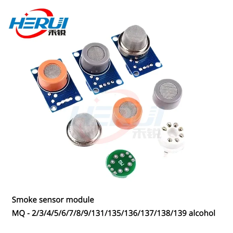 Smoke sensor module MQ - 2/3/4/5/6/7/8/9/131/135/136/137/138/139 alcohol