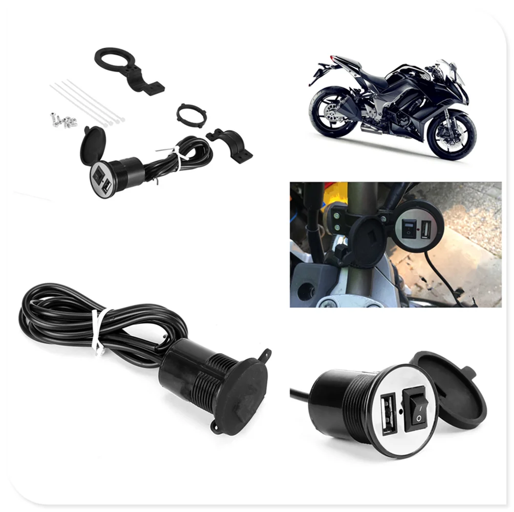 

Car and motorcycle voltage adapter USB charger power socket for SUZUKI SFV650 GLADIUS SV650 TL1000S 600 750 KATANA