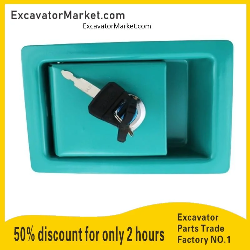 Excavator Hydraulic Pump Side Door Lock Side Door Excavator Parts For Kobelco 130 140 350 460-8 Super 8 Excavator Accessories