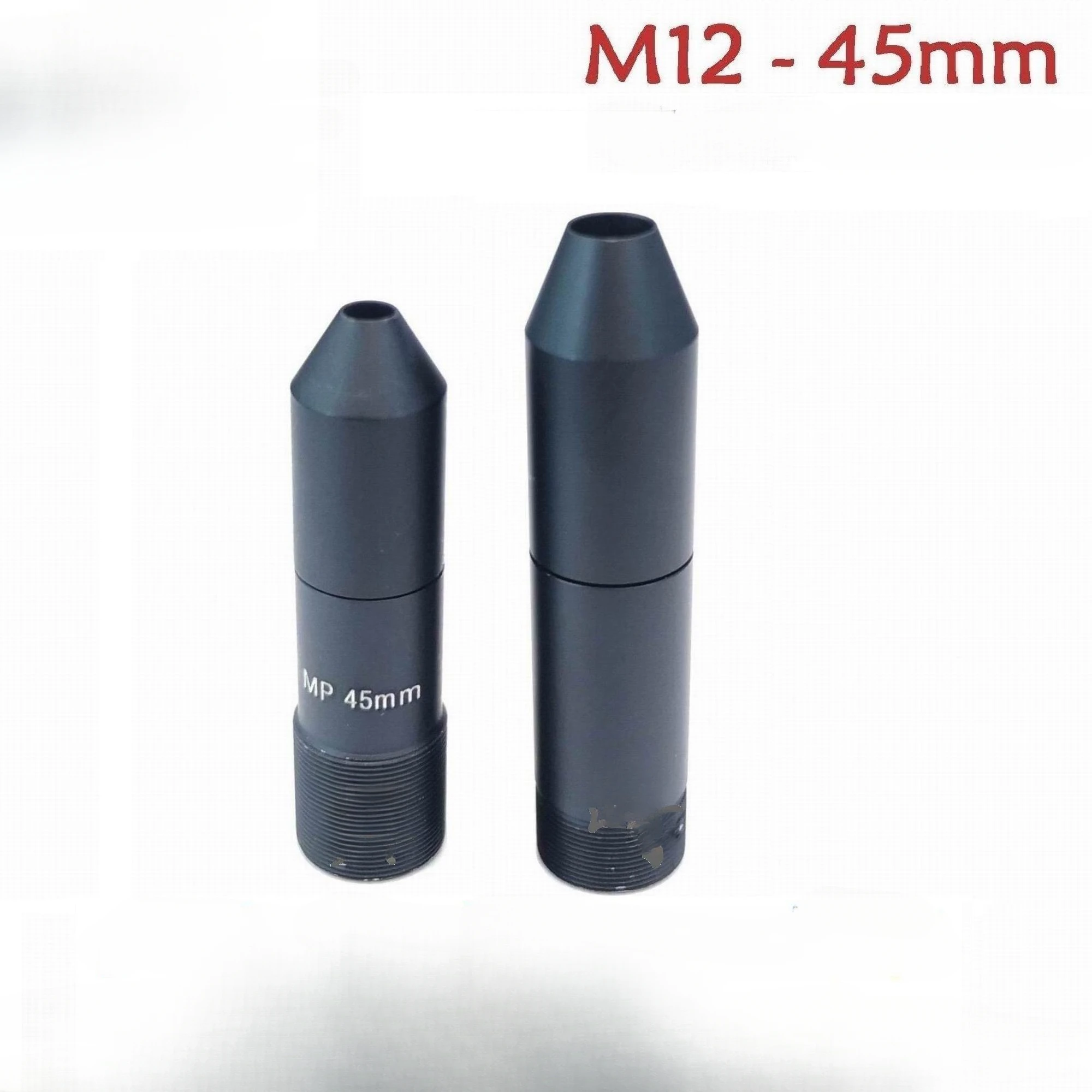 M12 Conical Lens 45mm Telephoto HD Sharp Pointed Cone Lens Security Monitoring Equipment Accessories M12 Interface