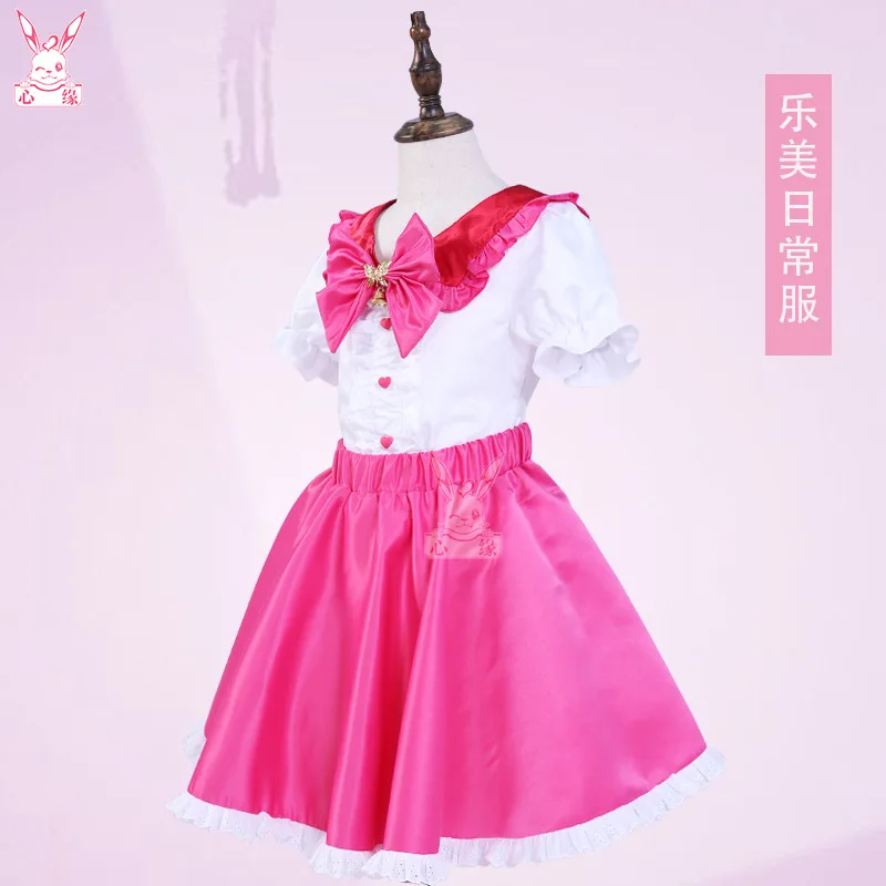 

New Korean Anime Catch Teenieping Cosplay Costume Girls Dress Magical Princess Romi Battle Clothes Skirt Set Kids Birthday Gift