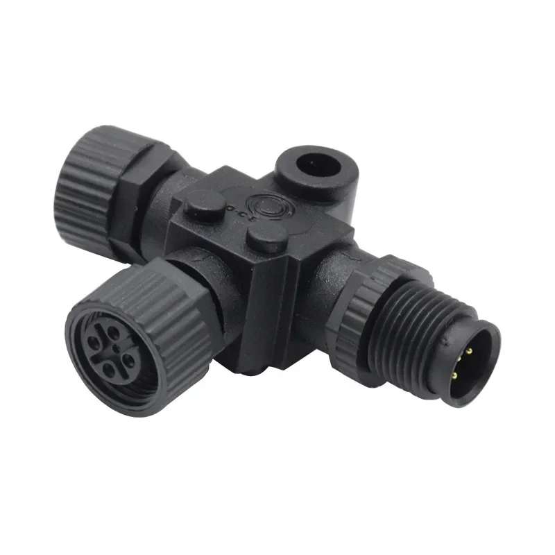 NMEA2000 5-pins 3 4 5 6 7 8 schepenconnector buiten waterdicht poort IP68 3-weg T-type maritieme jachtconnector voor gebruik 4A 250V stekker