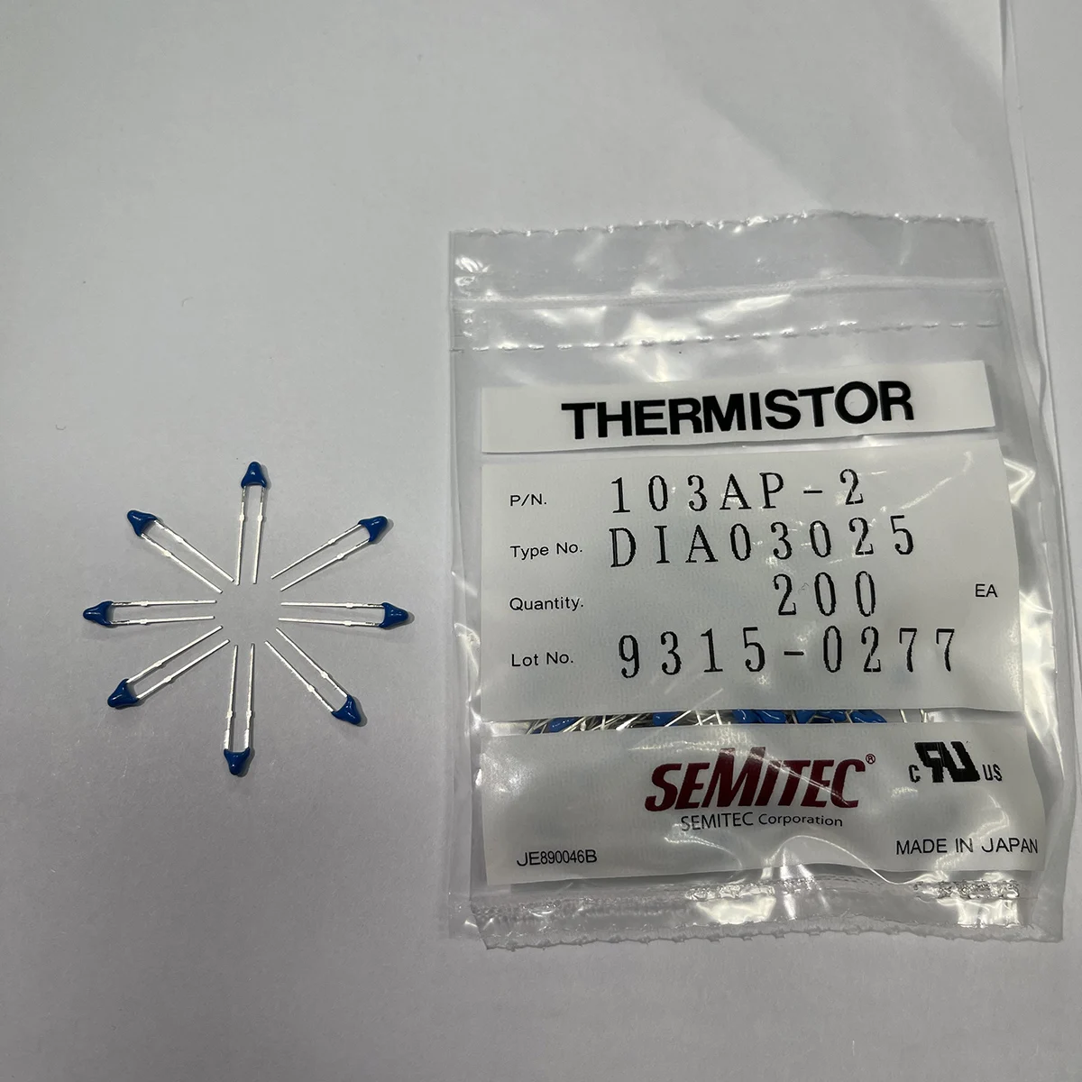 103AT-2 103AP-2 103AT-11 10K 3435K Semitec NTC الثرمستور دقة 1% 0.5% جديد الأصلي