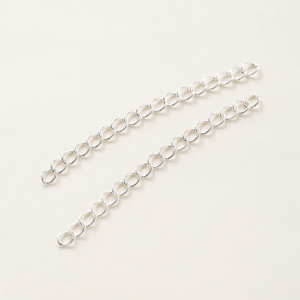 14K Gold Plated Extended Tail Chain Necklace, 20pcs