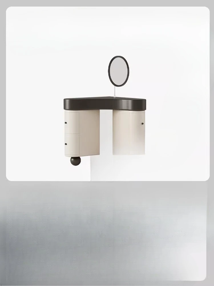 Light luxury dresser, Nordic style bedroom, high-end sense integration