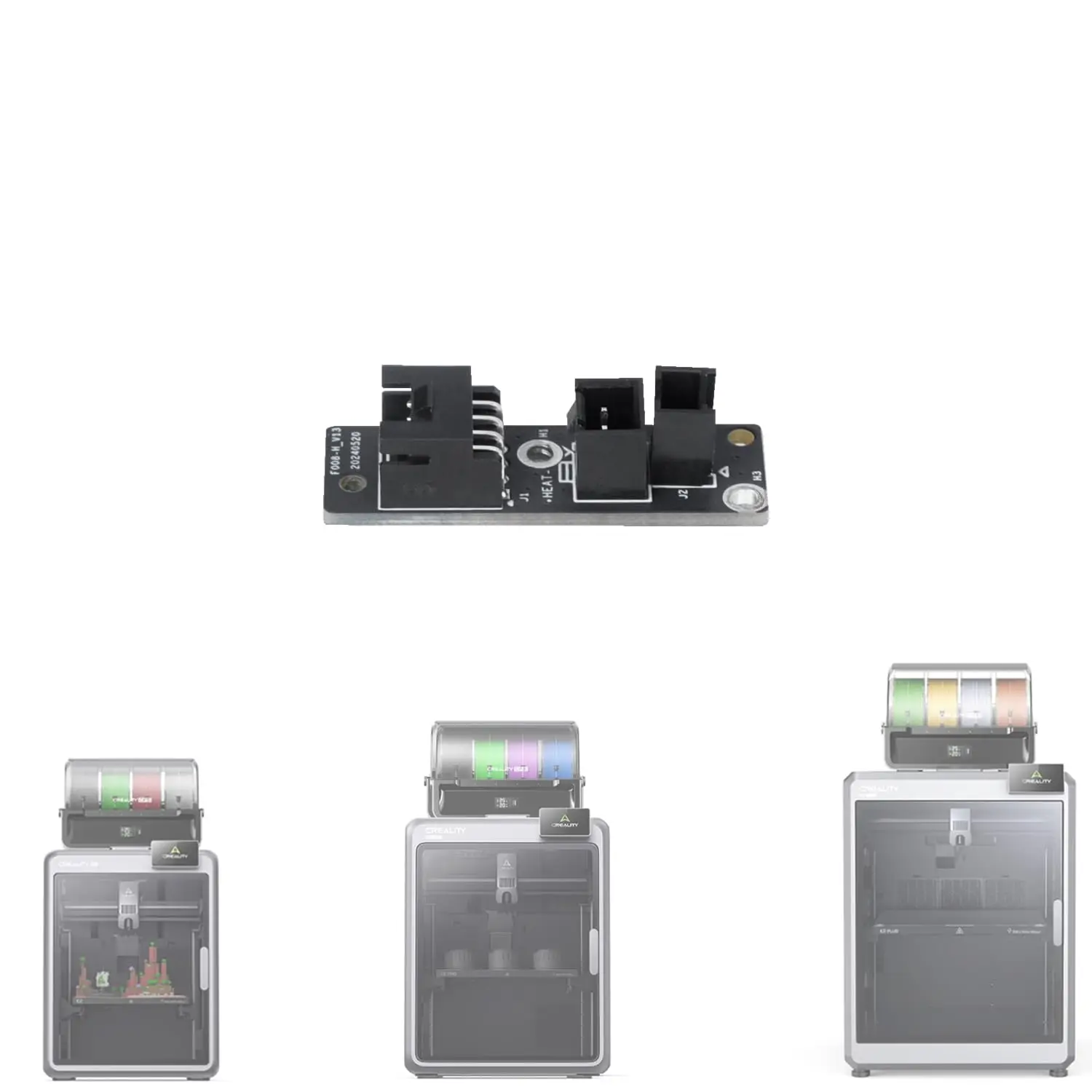 

Toaiot Hotend Adapter Board For Creality K2/K2 Pro/K2 Plus 3D Printer Replacement Part