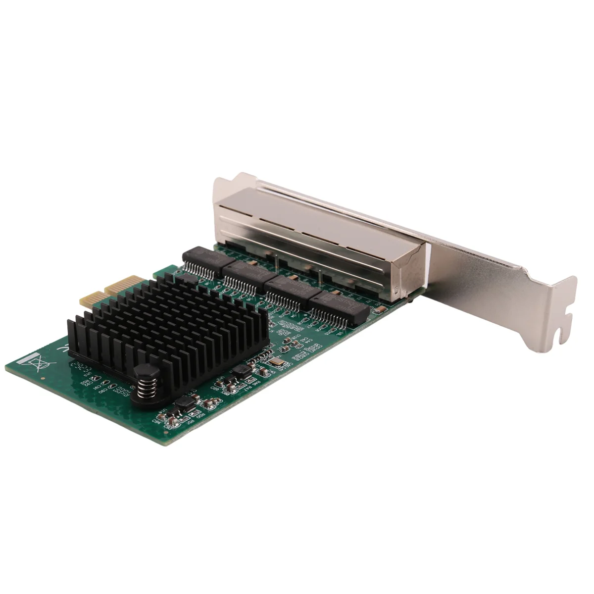 RISEN 네트워크 카드 네트워크/이더넷/Lan 어댑터 PCI-E 네트워크 카드 Realtek RJ45 인터넷 이더넷 기가비트 4 포트 네트워크 카드