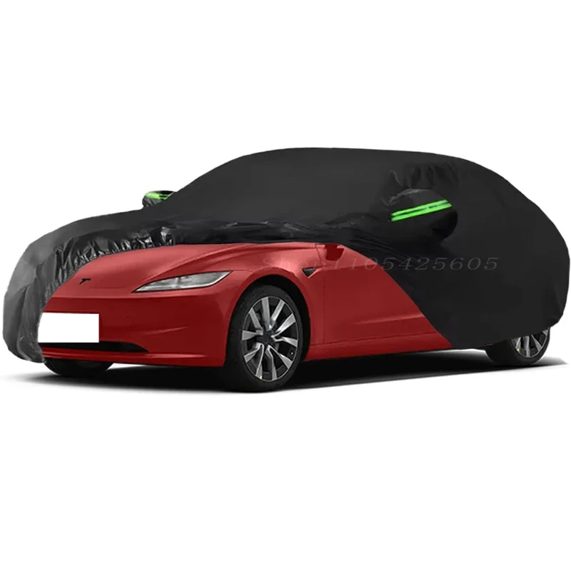 Copertura Completa per Tesla Model 3, Protezione Esterna, Copertura Antineve, Parasole, Impermeabile, Antipolvere, Accessori Auto per Esterni