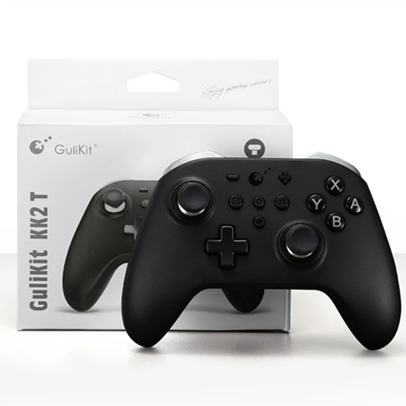 GuliKit KK2T คอนโทรลเลอร์เกมไร้สายบลูทูธพร้อม Anti-Drift TMR จอยสติ๊ก NS09T Gamepad สําหรับ PC/Windows/สวิทช์2/Steam Deck/iOS