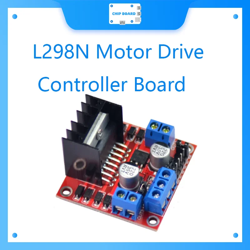 

L298N Motor Drive Controller Board Module dual H-Bridge DC Stepper Motor Driver for Arduino Raspberry Pi Smart Robot Car