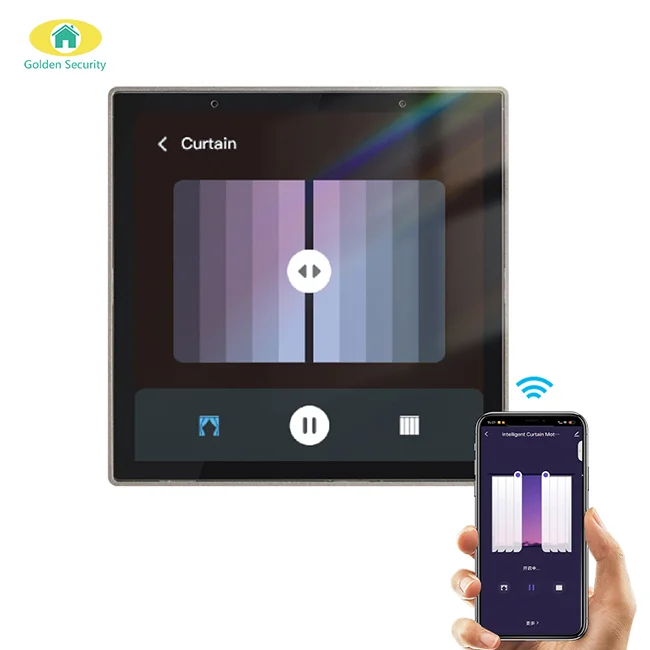 

2025 New Arrival 4 Inch Zigbee Touch Screen Panel Smart Home Automation Central Control Screen Alexa Smart Home Kits Systems