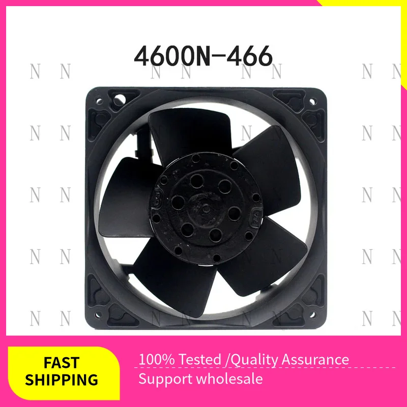 

YJJ Silent Cooling Fan for Ebmpaps 115VAC 20W 230mA 4600N-466 120*120*38mm original