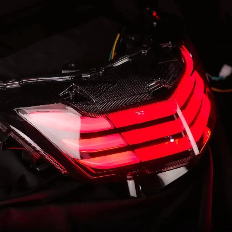 Motorcycle LED Tail Light Custom Stop Lamp Neon Type for Nmax 155 125 2018 Wholesale Factory