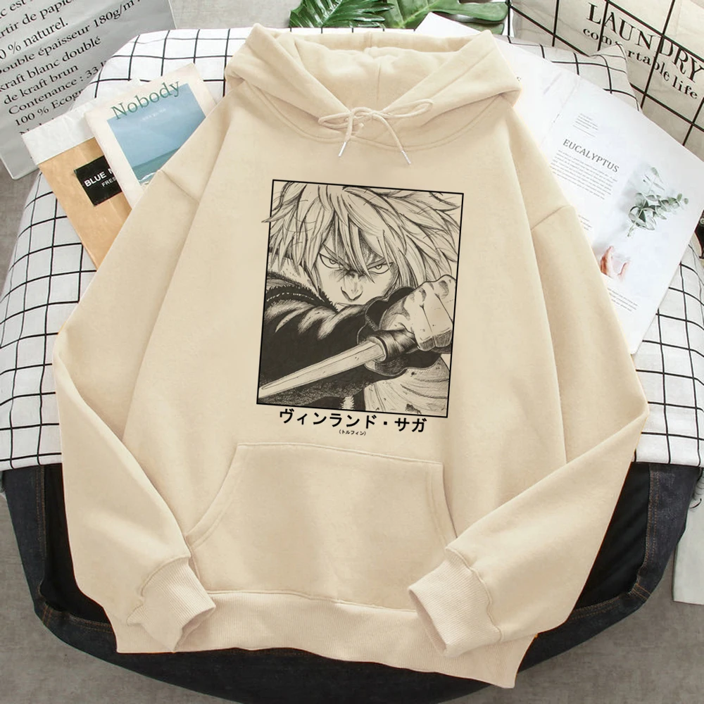 Thorfinn Vinland Saga Vinrando Saga hoodies women anime funny graphic Winter  clothes female streetwear pulls