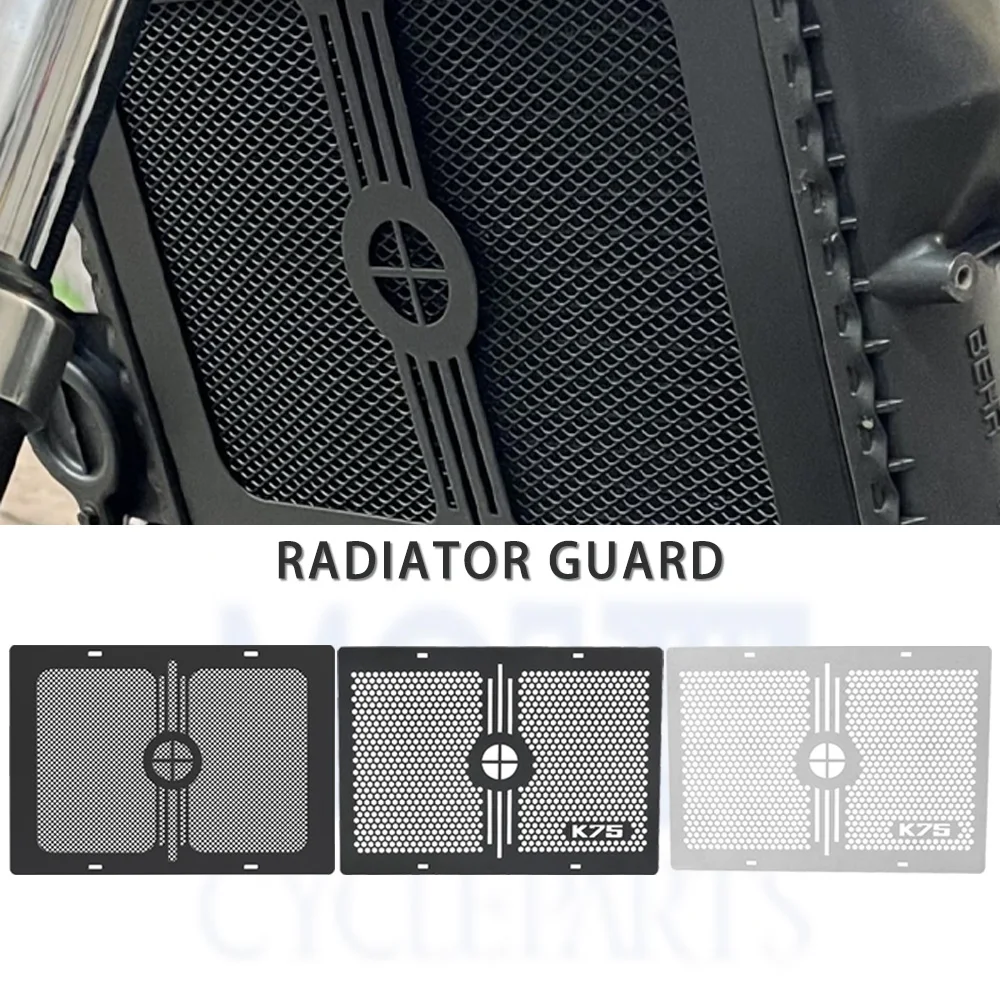 Motorcycle Accessories For BMW K75 K100 Kserie K1100 Cafe Racer K75/100 Aluminum Radiator Grille Cover Guard Protection Protetor